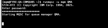 IBM MQ login